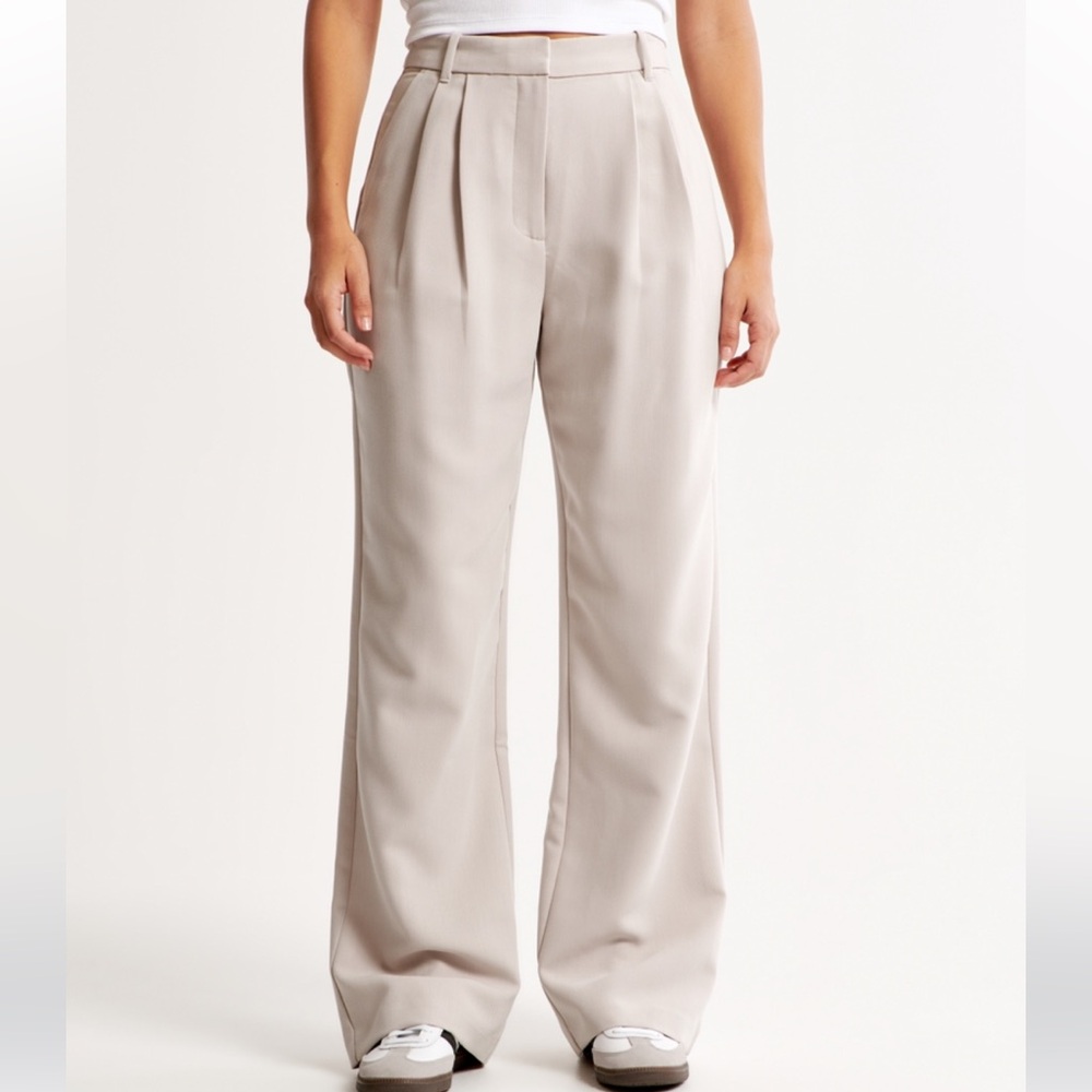 Abercrombie Tailored Wide Leg Pant